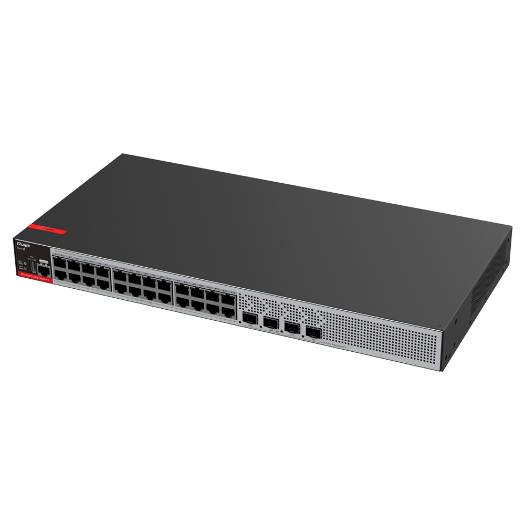 RG-S2915-24GT4MS-P-L Ruijie Switch PoE Cloud Manageable L2+   24 ports RJ45 GE + 4 SFP 2.5Gigabit ports 
