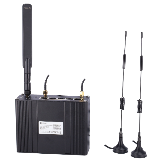 MS-UR35-L04EU-W Milesight   Industrial 4G WiFi Router   5 ports 10/100 