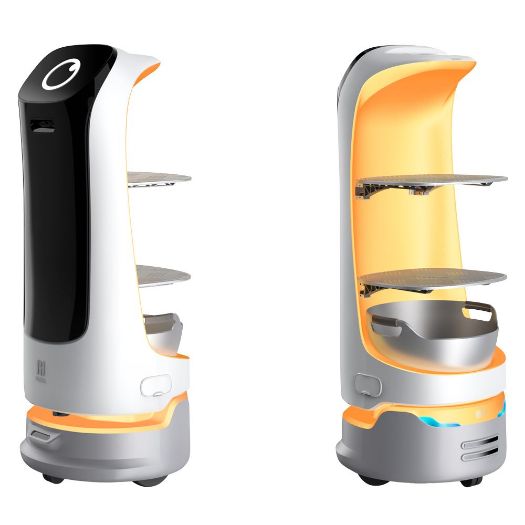 PUDU-KETTYBOT-PRO, Robot 3 u 1, Funkcije dobrodošlice, Funkcije isporuke, Marketinške funkcije