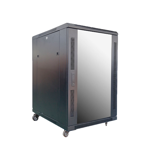 RACK-18UFN-8D Rack floor cabinet   Up to 18U rack of 19"(600*800)   Up to 800 kg load 