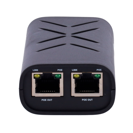 INJ-POE-G-60W-DUAL Dual PoE Injector   Input RJ45 10/100/1000 Mbps   Total power 60 W 