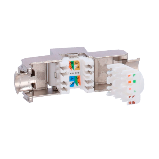 KS6A-FTP-TL180 FTP cable connector   Output connector RJ45   Compatible FTP category 6A 