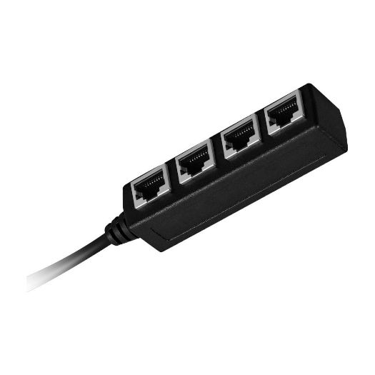 RJ45-SPLIT-4P, Razdjelnik RJ45, Nizak gubitak