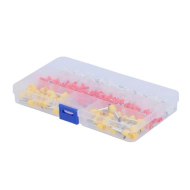 FERRULE-KIT, Komplet ferule, Za električne kablove, Različite veličine, 450 jedinica