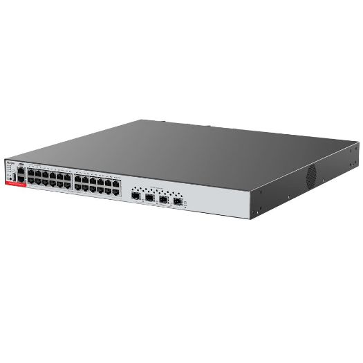 RG-CS83-24GT4XS-PD, Ruijie Switch Upravljani Cloud L3, 24 PoE RJ45 + 4 SFP+ portova