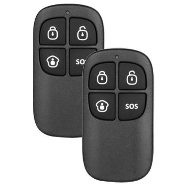 RC-80, 2 Višestruka, daljinski upravljač(i) za funkcije, Bežični, Naoružavanje, tiho naoružavanje i djelomično naoružavanje