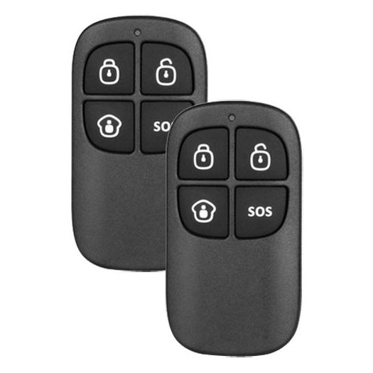 RC-80, 2 Višestruka, daljinski upravljač(i) za funkcije, Bežični, Naoružavanje, tiho naoružavanje i djelomično naoružavanje