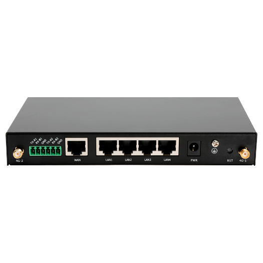 HG-H8922-L4EA-CS-WG Hongdian Industrial Router 4G   4G Cat 4   GPS   5 Ethernet ports RJ45 Fast Ethernet  