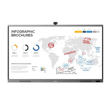 HIS-65WR6BE, HISENSE interaktivni zaslon 65" 4K, Bežični prijenos, Rezolucija 3840x2160