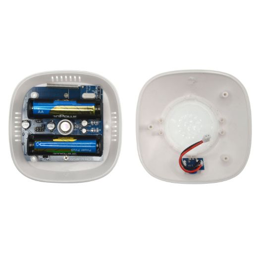 PIR-700, PIR detektor za strop, Bežični, Unutarnja antena, LED indikator slabe baterije