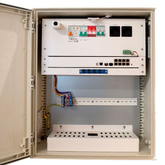 SF-BOX08ECO-BMS-IP55, SMC poliesterski ormarić, Diferencijal, prekidač i SPD