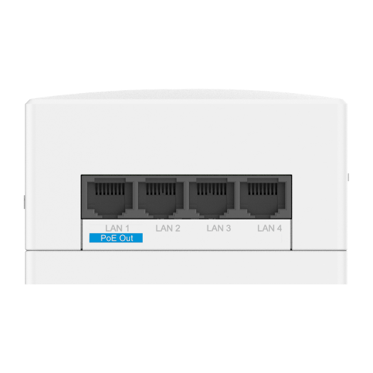 RG-AP180P-L Ruijie   Wi Fi Omni directional Wall AP 6   Dual Band 2.4 and 5 GHz / 160MHz Channel Width 