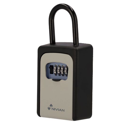NV-KEYS-SAFEBOX-V2, Sigurnosna kutija s kukom za ključeve, Otvaranje kodom od 4 znamenke
