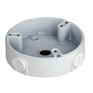 PFA137 Junction box   For dome cameras   Suitable for outdoor use   Wall or ceiling installation 