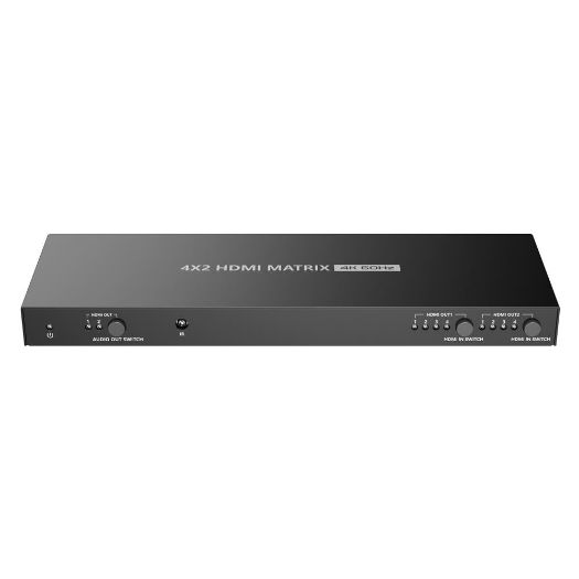 HDMI-MX-4x2-4K60, HDMI signalna matrica, Omogućuje 4x2, 4K rezolucija