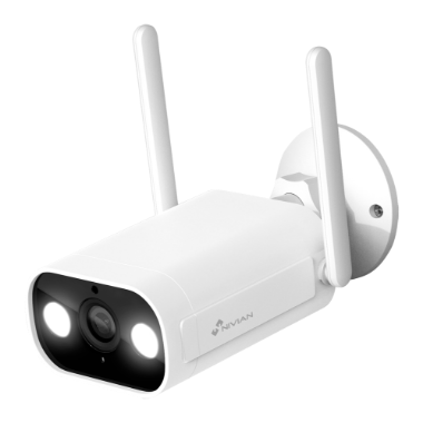 NVS-IPC-02-L Nivian Smart Camera 2K   Wifi 2.4 GHz   Suitable for outdoor use: IR up to 10 m 