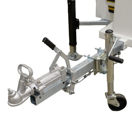 SF-CCTVTRAILERPR07-2520WH, Ja, prikolica s napajanjem za CCTV, Solarni panel od 3x120W