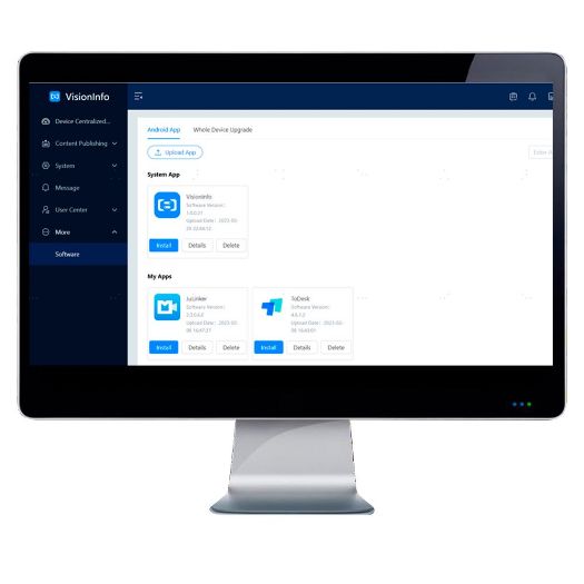 HIS-VNF-PRO, Digitalna signalizacija i daljinsko upravljanje monitorima, Kompatibilan sa svim Hisense modelima