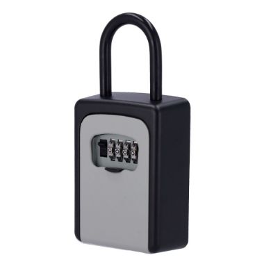KEYS-SAFEBOX-HOOK, Sigurnosna kutija s kukom za ključeve, Otvaranje kodom od 4 znamenke