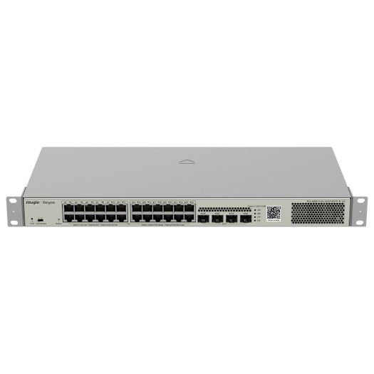 RG-NBS3100-24GT4SFP-P-V2, Reyee prekidač PoE Oblak Sloj oblaka 2+, 24 gigabitnih+ PoE portova 4 gigabitna SFP porta