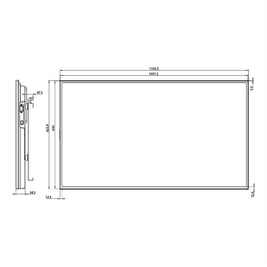 HIS-49BM66AE, HISENSE ELED monitor 4K 49" | M serija, Rezolucija 3840x2160
