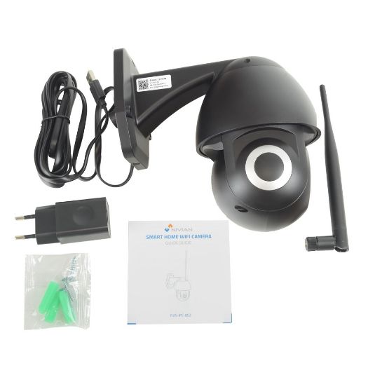 NVS-IPC-0S2B, Nivian pametna kamera 2.5K, Wifi 2,4 GHz, Pogodno za vanjsku upotrebu: IR do 10 m