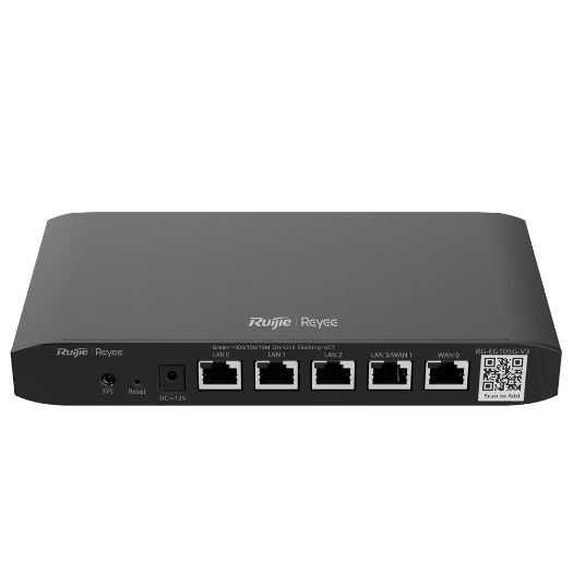 RG-EG105G-V3, Reyee Router Cloud Controller, 5 RJ45 10/100 /1000 Mbps Portovi