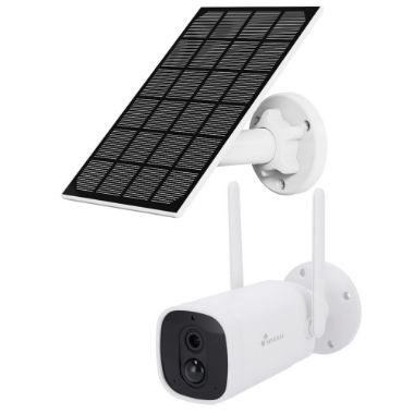 NVS-06BATSOLAR, Nivian pametna kamera 1080p + Solarni panel, Wifi 2,4 GHz, Pogodno za vanjsku upotrebu: IR do 8 m