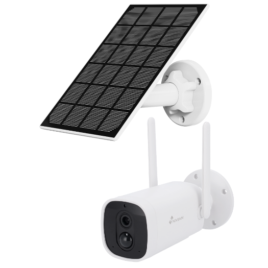 NVS-06BATSOLAR Nivian Smart Camera 1080p + Solar Panel   Wifi 2.4 GHz   Suitable for outdoor use: IR up to 8 m 