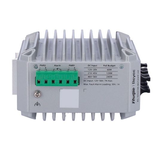 RG-NIS3100-8GT2SFP-HP, Reyee Industrijska sklopka PoE Sloj oblaka 2, 8 PoE+ Gigabitni portovi + 2 SFP Gigabitni portovi