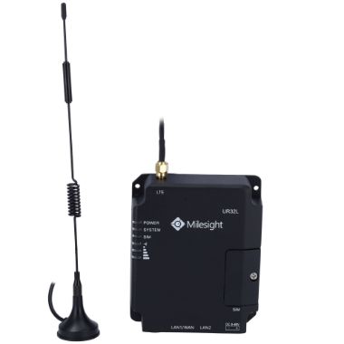 MS-UR32L-L04EU-P, Milesight, Industrijski ruter 4G PoE, 2 Ethernet porta RJ45 10/100