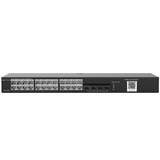 RG-NBS3100-24GT4SFP, Reyee Switch Cloud Layer 2, 24 RJ45 gigabitna porta, 4-gigabitni SFP