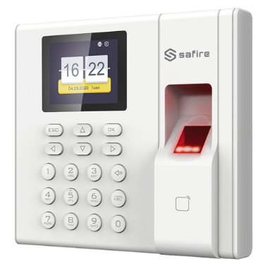 SF-AC3002KMFD-IP-BAT Time & Attendance control   Fingerprint, MF card and PIN 