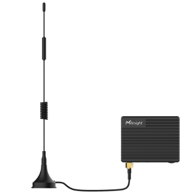 MS-UR41L-L0CEU Milesight   4G CAT1 Industrial Router   1 Ethernet ports RJ45 10/100 