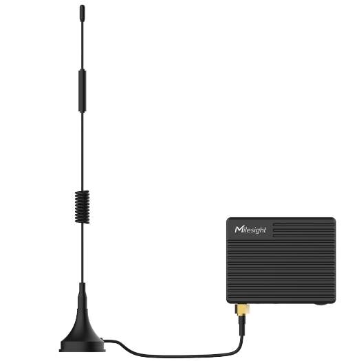 MS-UR41L-L0CEU Milesight   4G CAT1 Industrial Router   1 Ethernet ports RJ45 10/100 