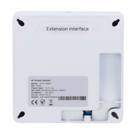 MS-VS121-868M, LoRaWAN senzor prisutnosti, Područje detekcije: do 78, Anonimno otkrivanje 100%