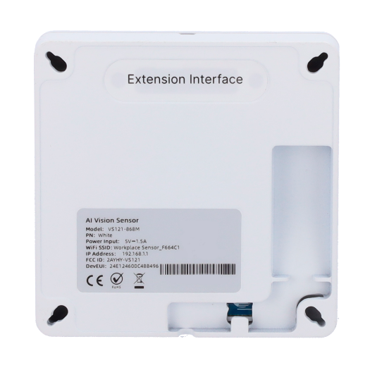 MS-VS121-868M LoRaWAN occupancy sensor    Detection area: up to 78?   Anonymous 100% detection 