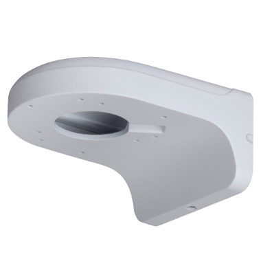 PFB203W Wall bracket   For dome cameras   Valid for exterior use   White colour 