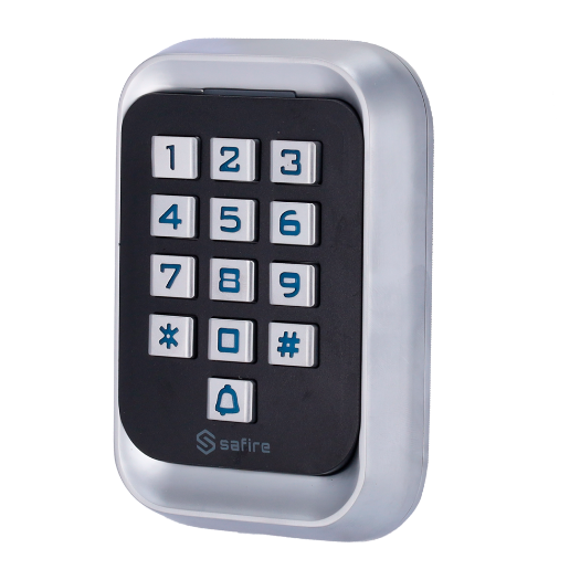 SF-AC108 Standalone access control   EM card and PIN access   Relay, pushbutton and buzzer outputs 