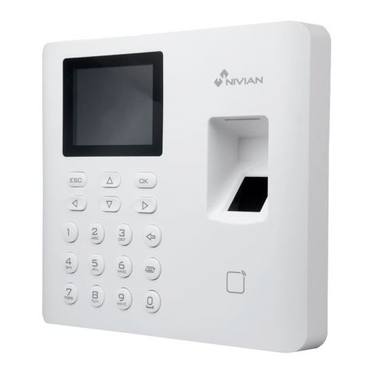 NV-TIMECONTROL-WIFI, Kontrola vremena i prisutnosti, Otisci prstiju, MF kartica i tipkovnica