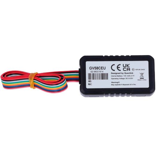 QL-GV58CEU, Mini tracker s niskom potrošnjom energije, LTE Cat 1 s rezervnom 2G mrežom