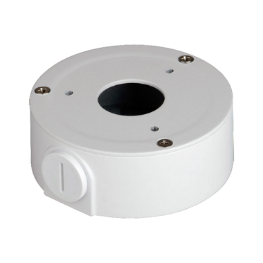 PFA134 Junction box   For dome cameras   Suitable for outdoor use   Wall or ceiling installation 