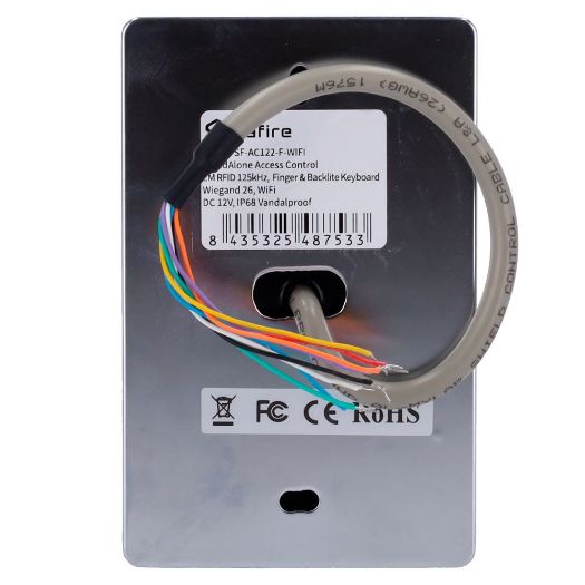 SF-AC122-F-WIFI, Samostalna kontrola pristupa, Otisak prsta, EM kartica, PIN i pristup aplikaciji