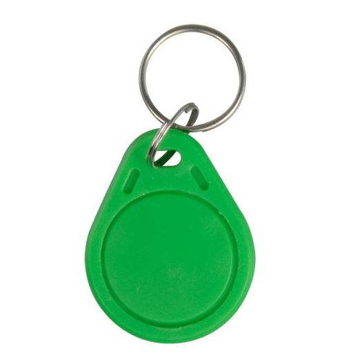 RFID-TAG-GREEN, Privjesak za ključeve s numeriranim senzorom blizine, Identifikacija putem radija