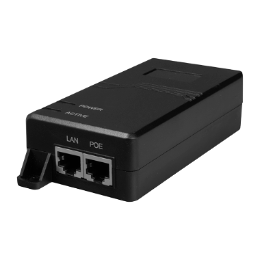 INJ-POE-60WBT-LITE PoE injector   Input/Output RJ45 10/100/1000 Mbps   Power 60 W 