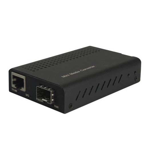 MC-1GF-1GE, Pretvarač medija, 1x Ethernet RJ45, 1x SFP, Gigabit, 10/100/1000 Baza