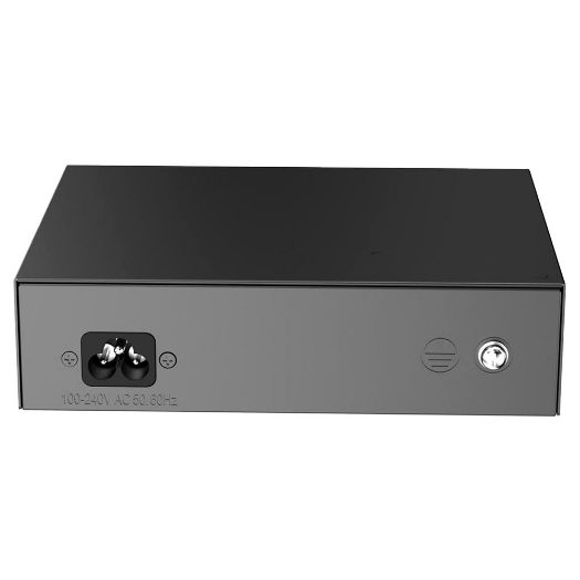 RG-ES110FG-P, Reyee PoE stolni preklopnik, Metalno kućište, 8 Mbps portova RJ45 10/100