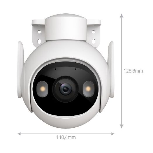 IPC-GS7EP-3M0WE-IMOU, Motorizirana kamera Cruisera 2 od 3 MP, Wi-Fi 6, 3,6 mm / Automatsko praćenje / IR + Puna boja