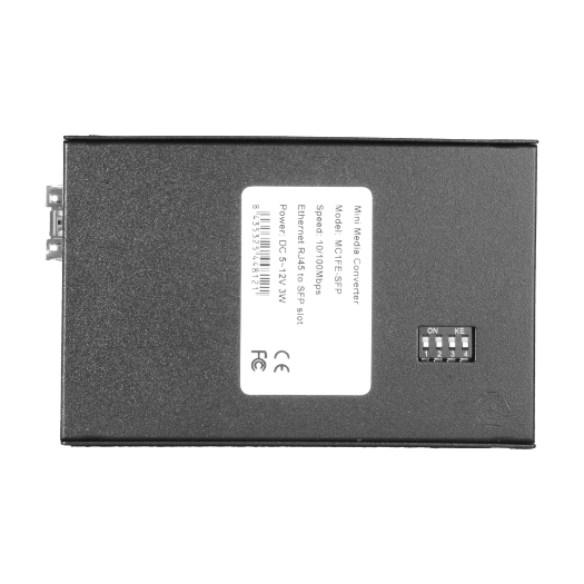 MC1FE-SFP Media Converter   1x Ethernet RJ45   1x SFP   Fast Ethernet   10/100 Base