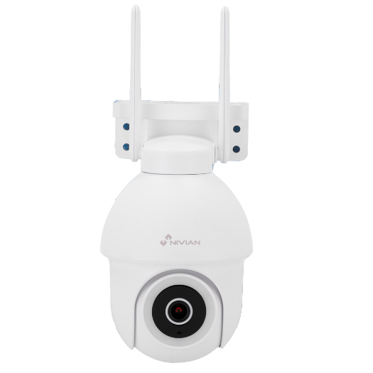 NVS-IPC-0S3-COLOR Nivian Smart Camera 2.5K 4MP    Black Light Full Color | Pan &amp; Till | IR 10 m 